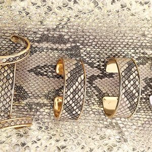 Natural Python Cuffs