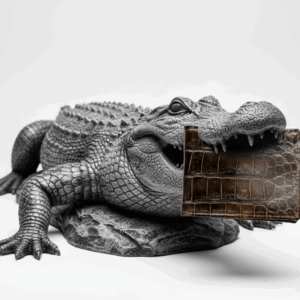 Alligator Wallet the Watson in tobacco