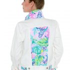 Levi’s® Trucker Jackets embellished with Lilly fabrics. The "PALM BEACH" - Image 4