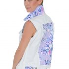 Levi’s® Trucker Vests Embellished with Lilly fabrics. The "Royal Oak Vest" - Image 4