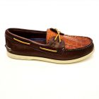 Sperry’s in Brown embellished with Authentic Alligator skin in Cognac - Image 4