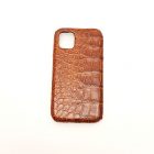 Authentic Alligator iPhone Case Cognac - Image 2