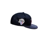 Miami Camo 33132  Authentic Python Hand Painted Red/Black Fitted Cap - Image 3