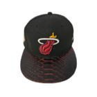 Miami Camo 33132 Fitted /Authentic Python Hand Painted Black/Red Cap / Sizes 6 7/8 thru 8 - Image 2