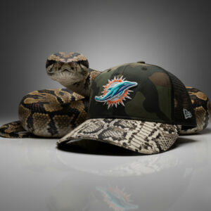 Miami Camo 33056 Authentic Florida Everglades Burmese Python / Adjustable Cap