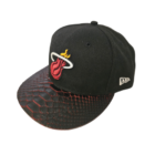 Miami Camo 33132 Fitted /Authentic Python Hand Painted Black/Red Cap / Sizes 6 7/8 thru 8 - Image 3