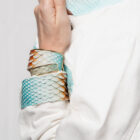 Authentic Natural Python Cuffs & Rings - Image 4