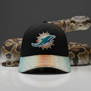 New Era Python Black Embellished Miami Camo 33056