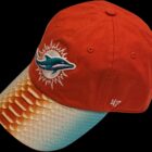 '47 Python CLEAN UP ADJUSTABLE Cap / Orange - Image 2