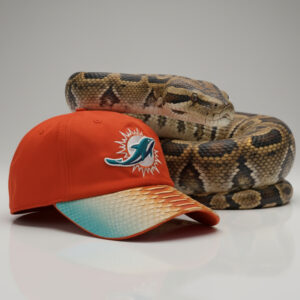 '47 Python CLEAN UP ADJUSTABLE Cap / Orange