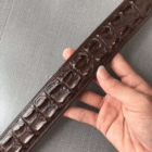 Crocodile Leather Belt Strap – Customizable Men’s Fashion Belt - Image 3