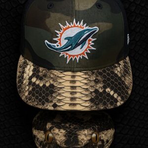 New Era Python-Embellished 9FIFTY Snapback – Miami Camo 33056