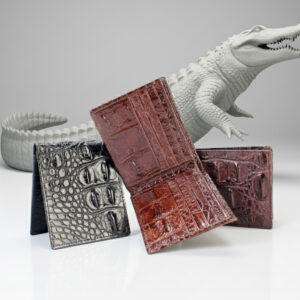 Bifold Crocodile Wallet Hornback