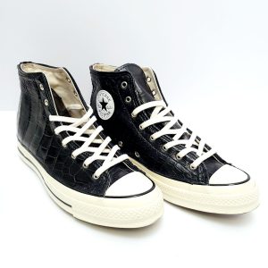 Alligator Converse® Black High-Top Sneakers