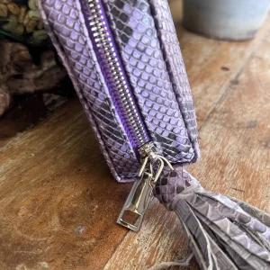 Authentic Python Wallet - Pastel Purple