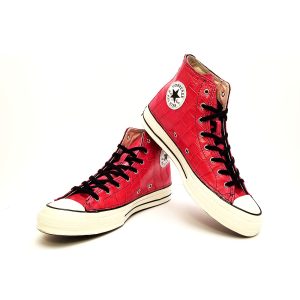 Alligator Converse® Red High-Top Sneakers