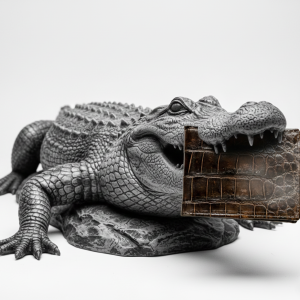 Alligator Wallet the Watson in tobacco