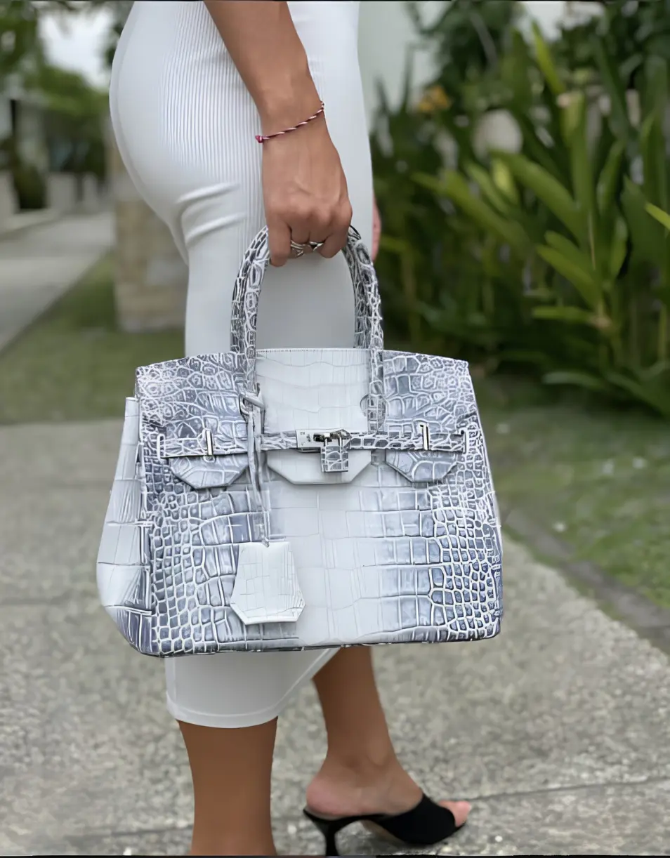 the saint mary himalayan crocodile bag