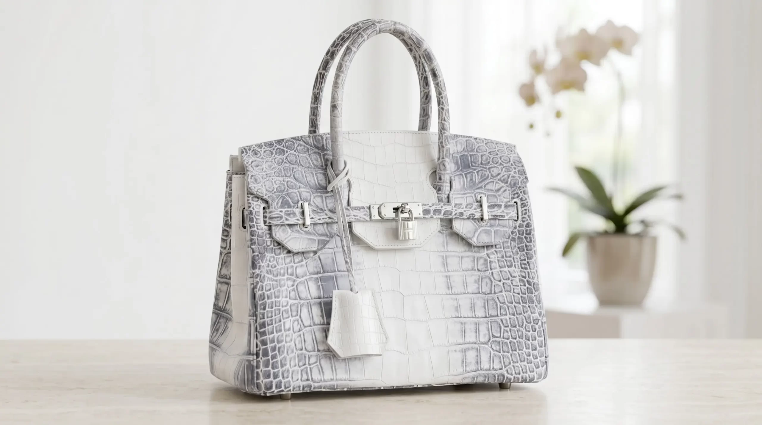 the saint mary himalayan crocodile bag