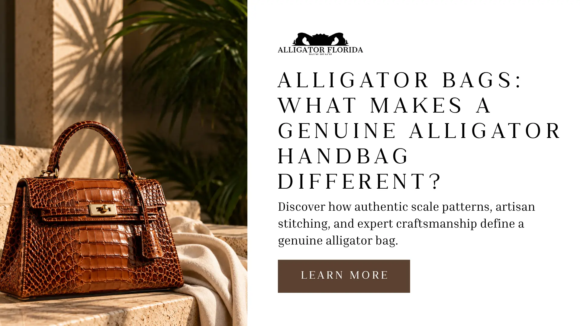 Alligator Bags What Makes a Genuine Alligator Handbag Different